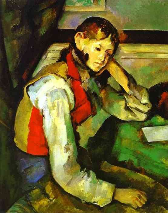 Paul Cezanne Boy in a Red Waistcoat